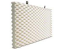 Flame Resistant Fire-Tek Foam Hanging Baffles